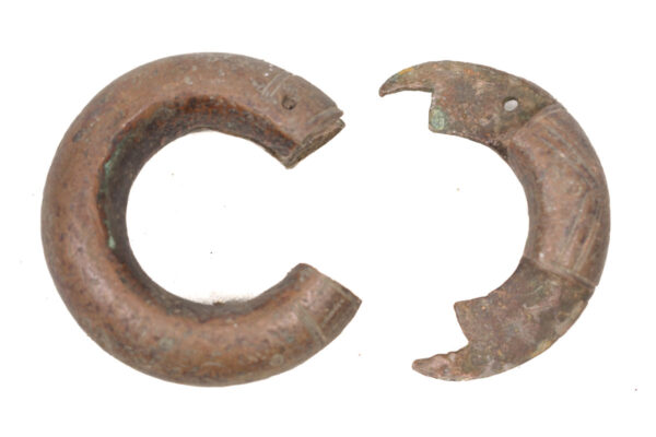Bracelet / Currency - Bronze Manilla - West Africa