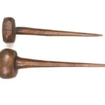Currency / Hairpin - Bronze - Peul - Burkina Faso