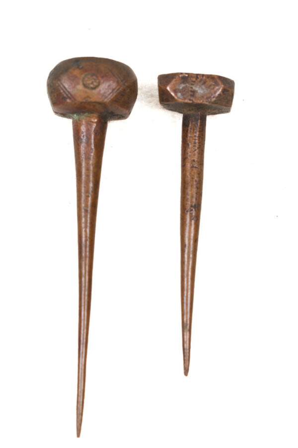 Currency / Hairpin - Bronze - Peul - Burkina Faso