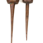 Currency / Hairpin - Bronze - Peul - Burkina Faso