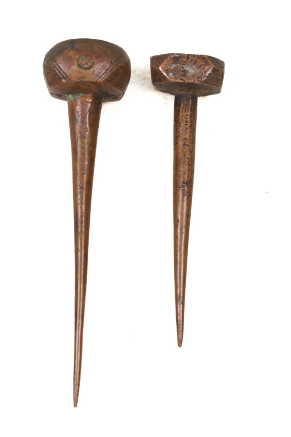 Currency / Hairpin - Bronze - Peul - Burkina Faso