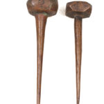 Currency / Hairpin - Bronze - Peul - Burkina Faso