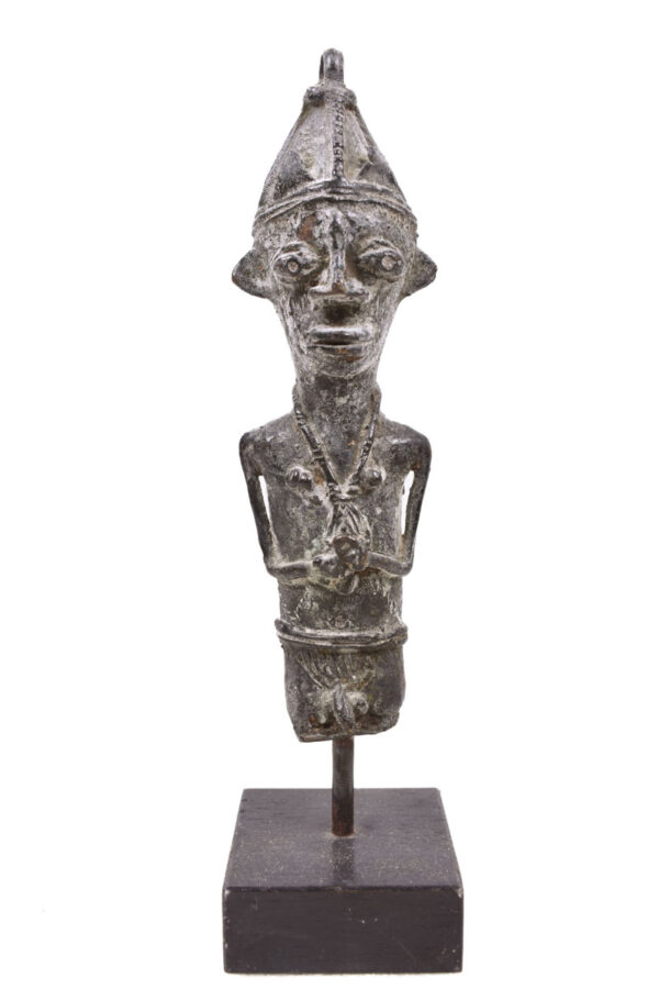 Ogboni Figure - Bronze - Yoruba - Nigeria