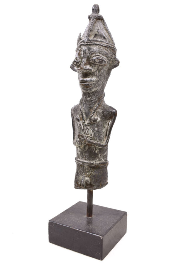 Ogboni Figure - Bronze - Yoruba - Nigeria