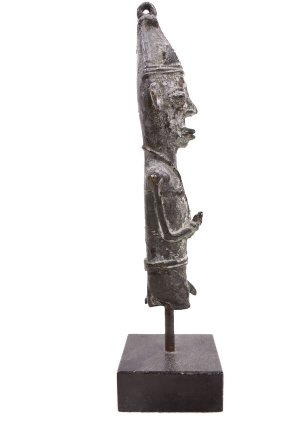 Ogboni Figure - Bronze - Yoruba - Nigeria