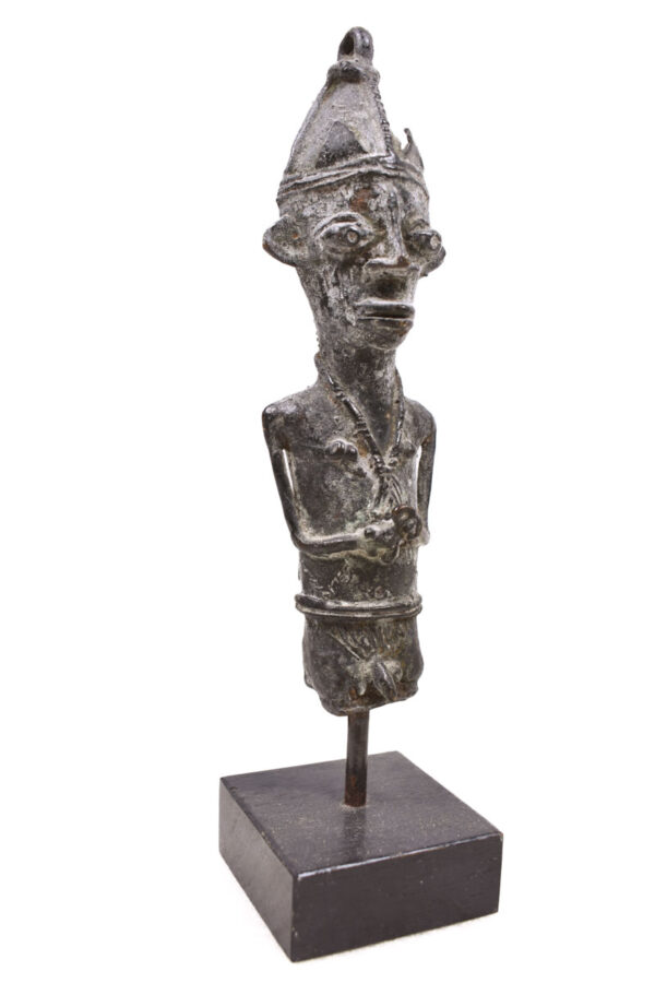 Ogboni Figure - Bronze - Yoruba - Nigeria