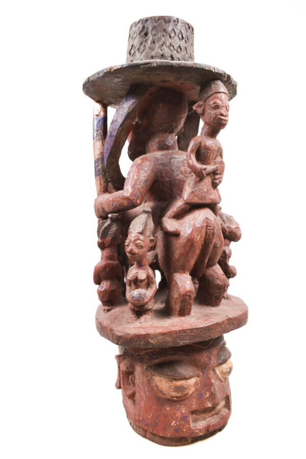 Epa Headdress - Wood - Yoruba - Nigeria