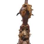 Power Figure - Wood, Horn, Beads - Songye - Congo