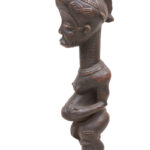 Ancestor figure - Wood- Bena Lulua- DR Congo