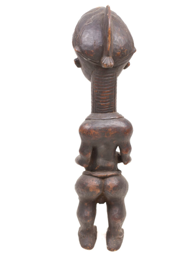 Ancestor figure - Wood- Bena Lulua- DR Congo