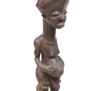 Ancestor figure - Wood- Bena Lulua- DR Congo