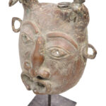 Mask - Bronze - Tikar - Cameroon
