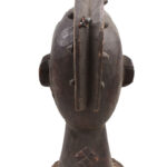 Crest Mask - Wood, Antelope skin - Ejagham - Ekoi - Nigeria