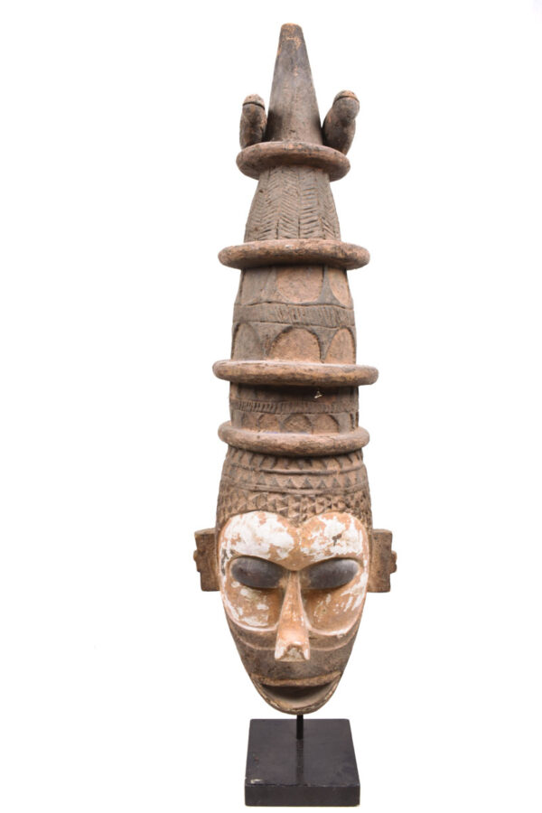 Initiation mask -Wood - Yaka - Congo