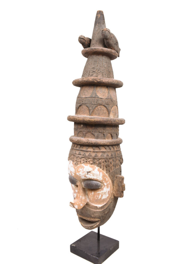 Initiation mask -Wood - Yaka - Congo
