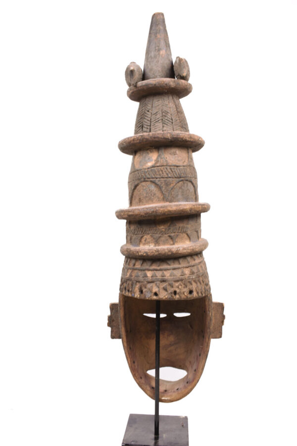 Initiation mask -Wood - Yaka - Congo