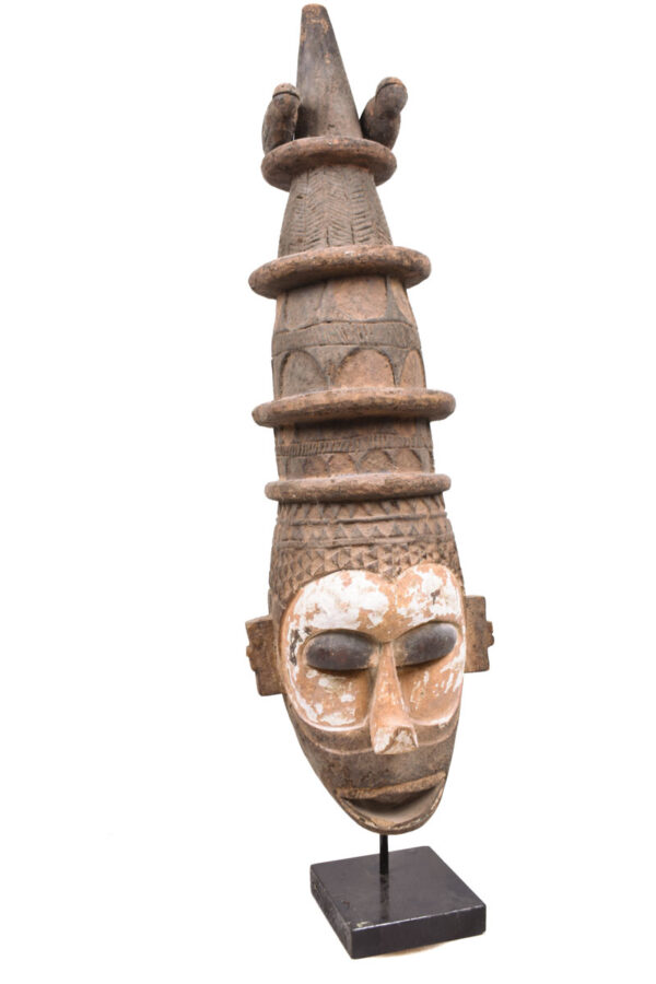Initiation mask -Wood - Yaka - Congo