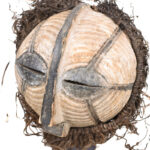 Mask - Wood, Raphia - Luba - DR Congo