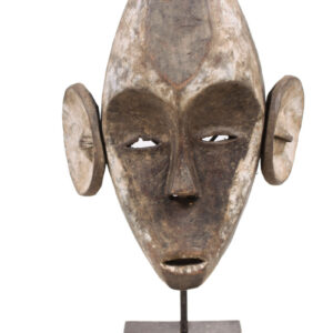 War Mask - Wood - Boa - DR Congo