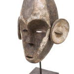 War Mask - Wood - Boa - DR Congo