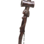 Ceremonial Pipe - Wood - Chokwe - Congo