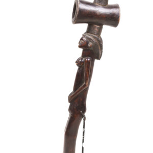 Ceremonial Pipe - Wood - Chokwe - Congo