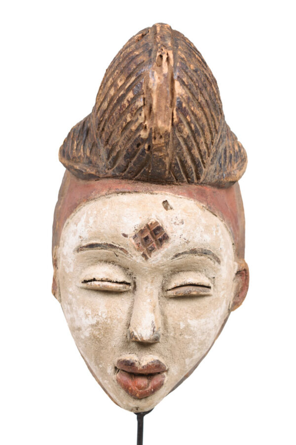 Initiation mask - Wood - Punu - Gabon
