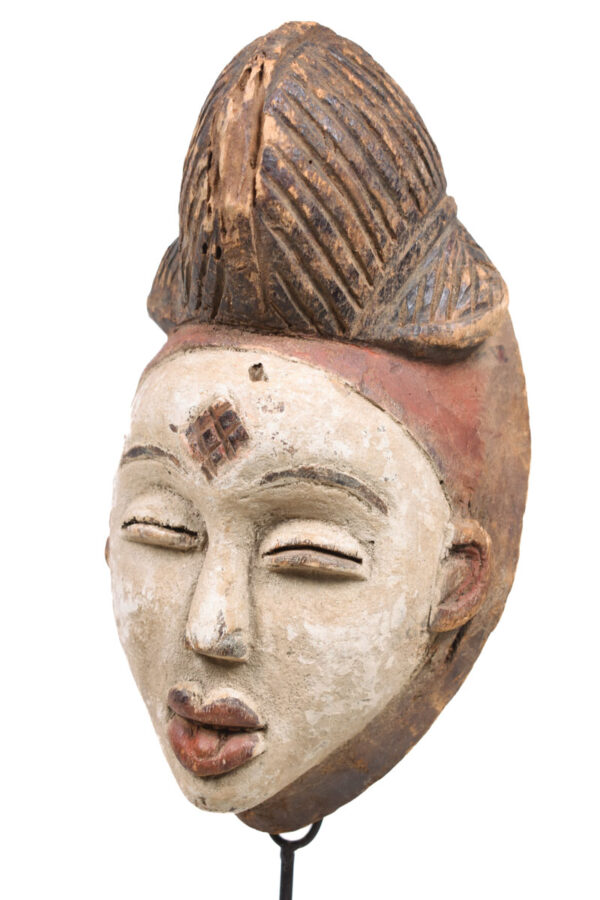 Initiation mask - Wood - Punu - Gabon