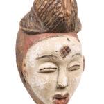 Initiation mask - Wood - Punu - Gabon