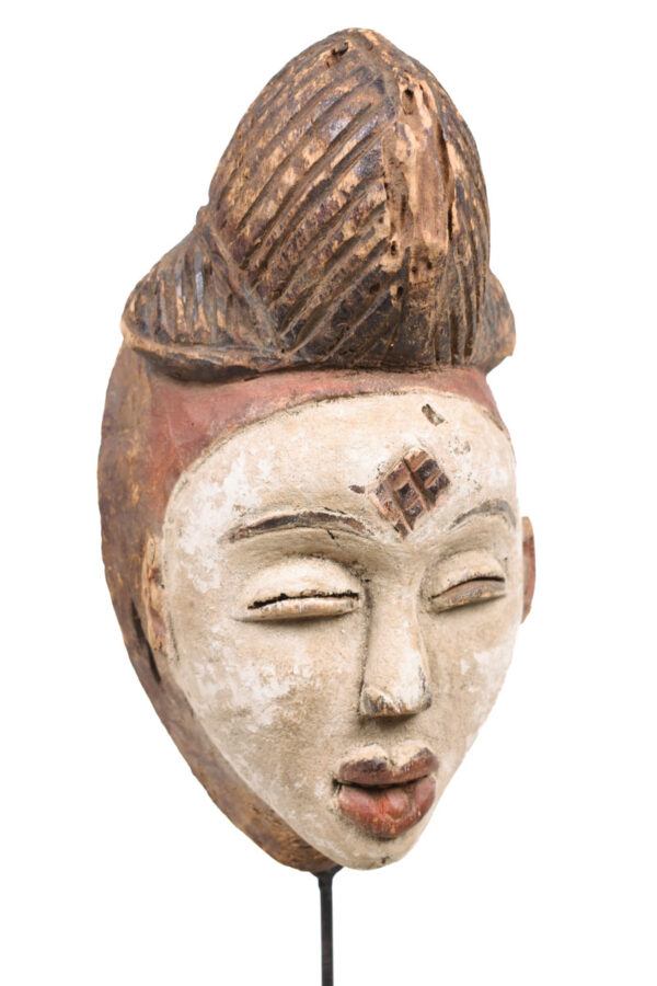 Initiation mask - Wood - Punu - Gabon