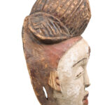 Initiation mask - Wood - Punu - Gabon