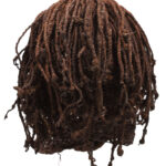 Mask - Wood, Rope - Lwena - Angola