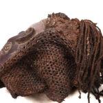 Mask - Wood, Rope - Lwena - Angola