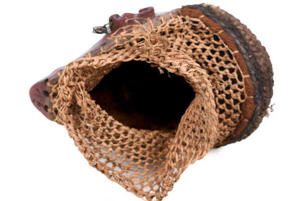 Mask - Wood, Rope - Lwena - Angola