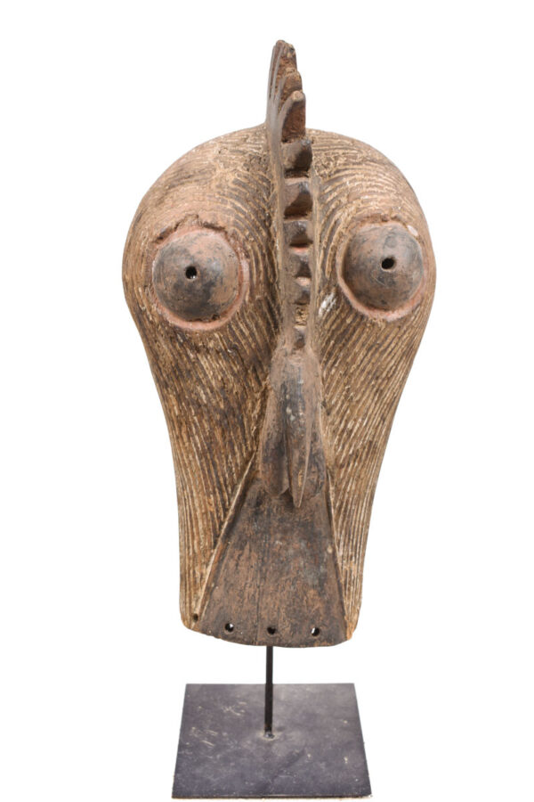 Bird Mask - Wood - Luba- Congo DRC