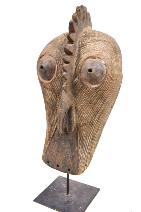 Bird Mask - Wood - Luba- Congo DRC