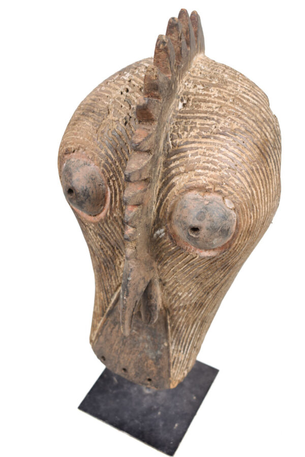 Bird Mask - Wood - Luba- Congo DRC
