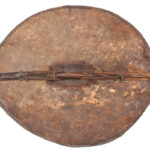 Shield - Wood, Leather - Maasai - Tanzania