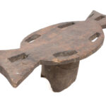 Stool - Wood - Ngombe - DR Congo