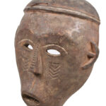 Initiation mask - Wood - Ngbaka - DR Congo