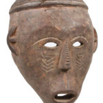 Initiation mask - Wood - Ngbaka - DR Congo