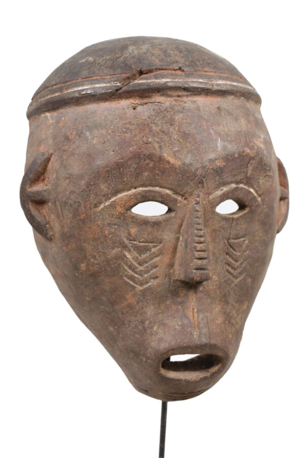 Initiation mask - Wood - Ngbaka - DR Congo