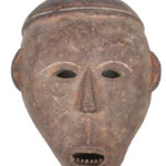 Initiation mask - Wood - Ngbaka - DR Congo