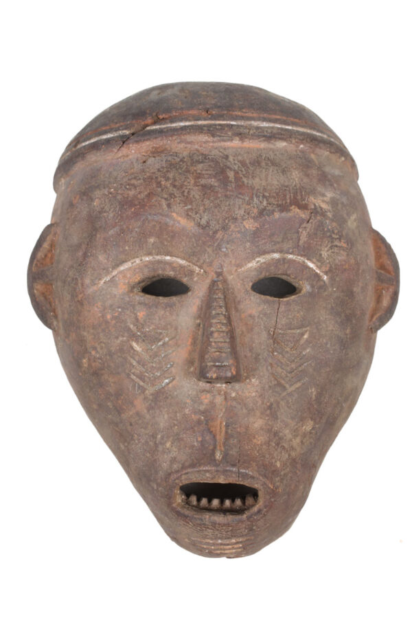 Initiation mask - Wood - Ngbaka - DR Congo