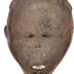 Initiation mask - Wood - Ngbaka - DR Congo