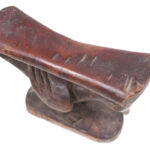 Neck rest - Wood - Yaka - Congo DRC