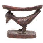 Neck rest - Wood - Yaka - Congo DRC