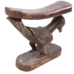 Neck rest - Wood - Yaka - Congo DRC