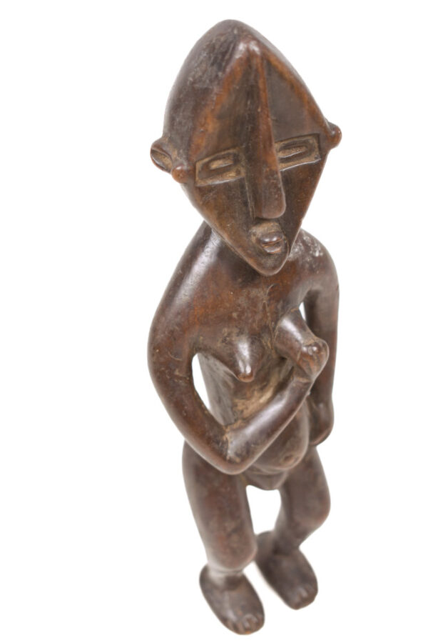 Ancestor Figure - Wood - Lwalwa - Congo