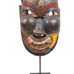 Tribal mask - Wood - Nepal